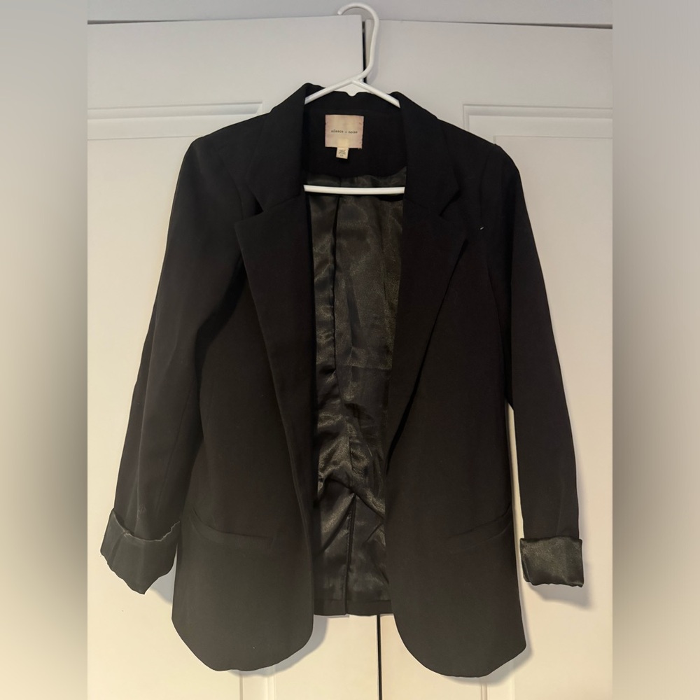 Classic Black Blazer